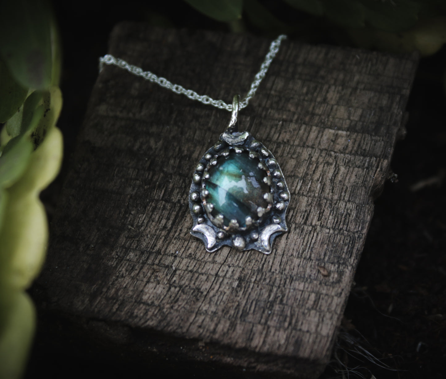 Labradorite necklace