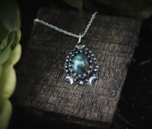 Labradorite necklace