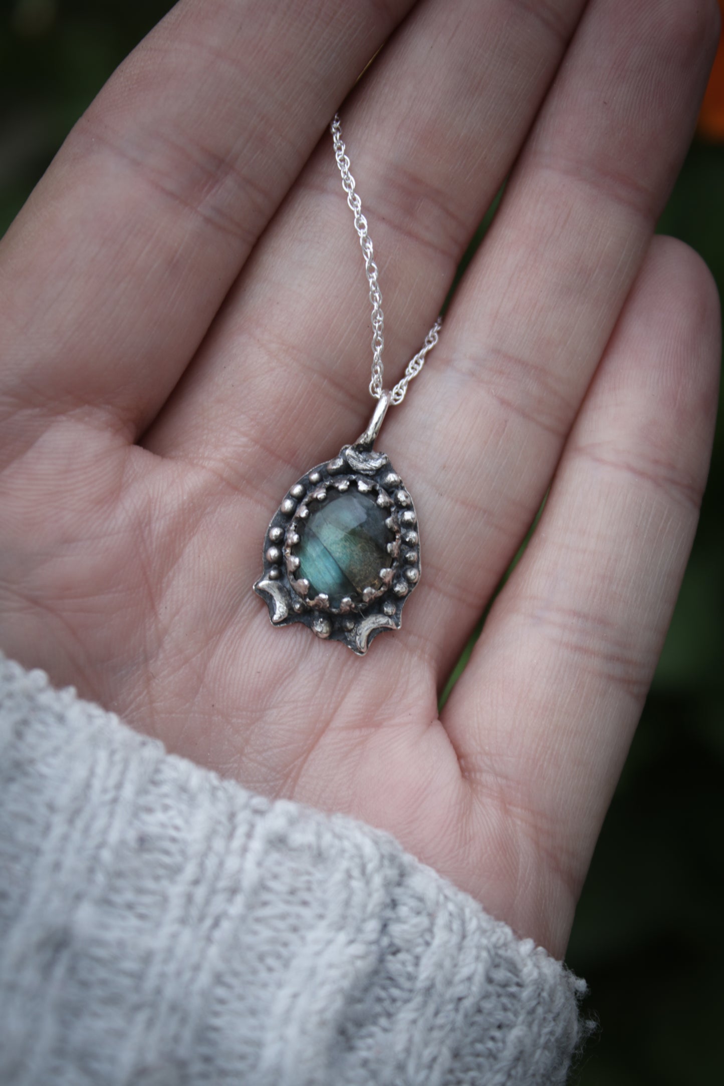 Labradorite necklace