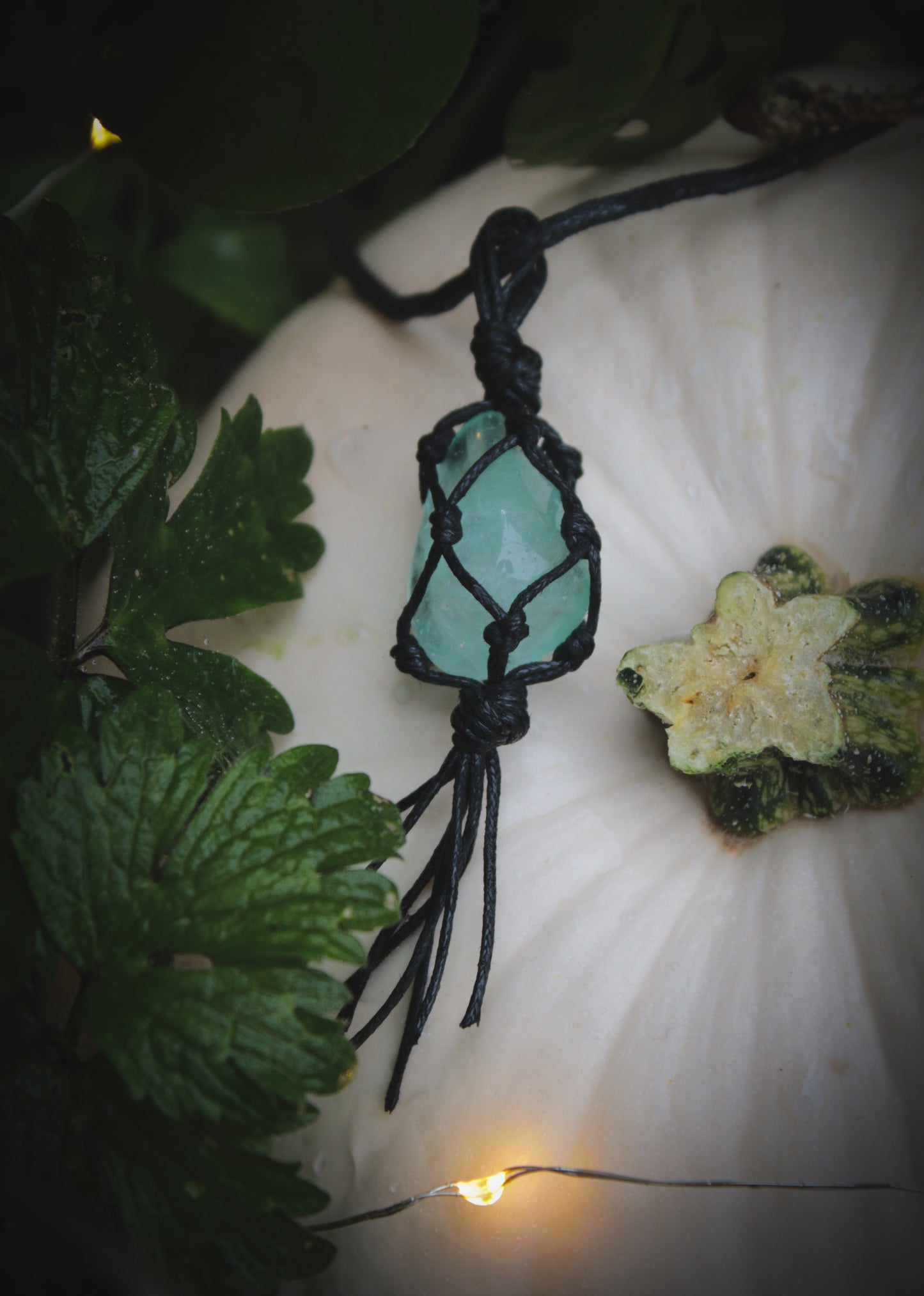 Green Fluorite necklace