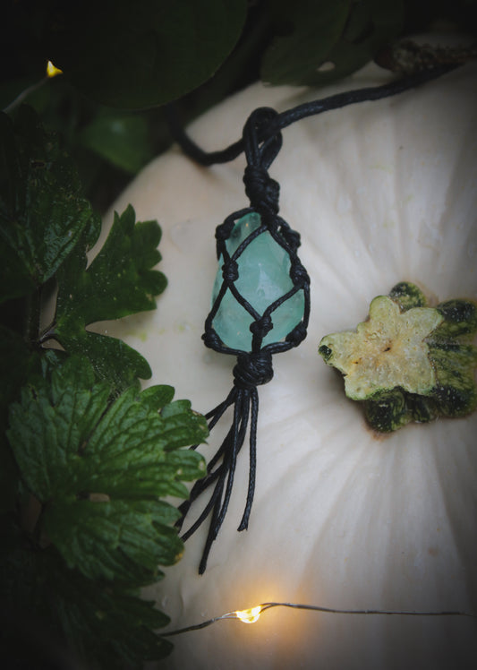 Green Fluorite necklace