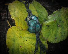 Load image into Gallery viewer, Chrysocolla tumblestone necklace
